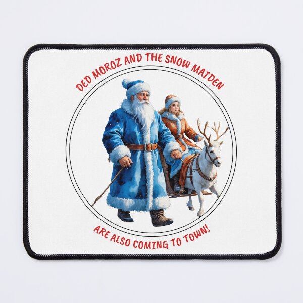 Item preview, Ded Moroz and the Snow Maiden Winter Holiday Design designed and sold by PAPIRO SIGLO XXI.