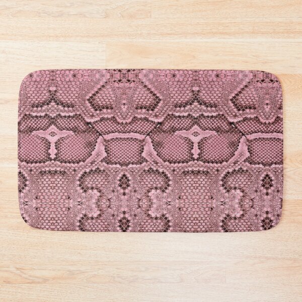 Item preview, Pink Python Snake Skin Leather Aesthetic designed and sold by We Are Stardust.