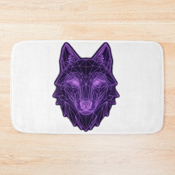 Item preview, Wireframe, Neon, Wolf, Cyberpunk, Geometric designed and sold by Klamat1984.