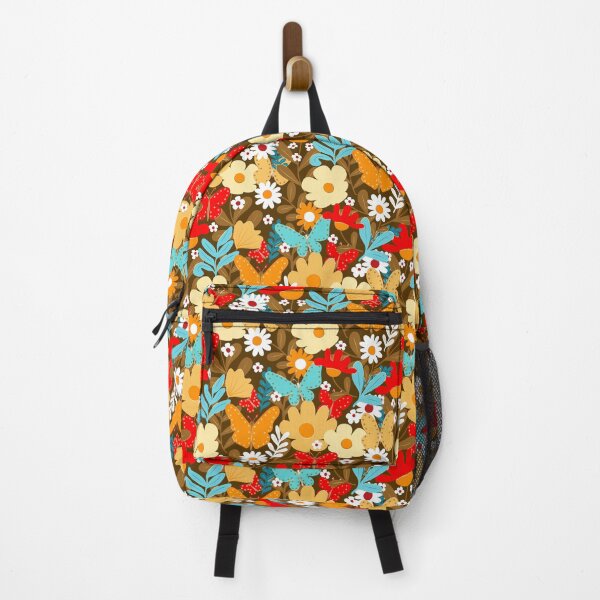Item preview, Midnight blooms in an Enchanted Butterfly Garden Seamless Pattern designed and sold by Clara Fruggeri.