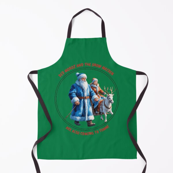 Item preview, Ded Moroz and the Snow Maiden Winter Holiday Design - GREEN designed and sold by PAPIRO SIGLO XXI.