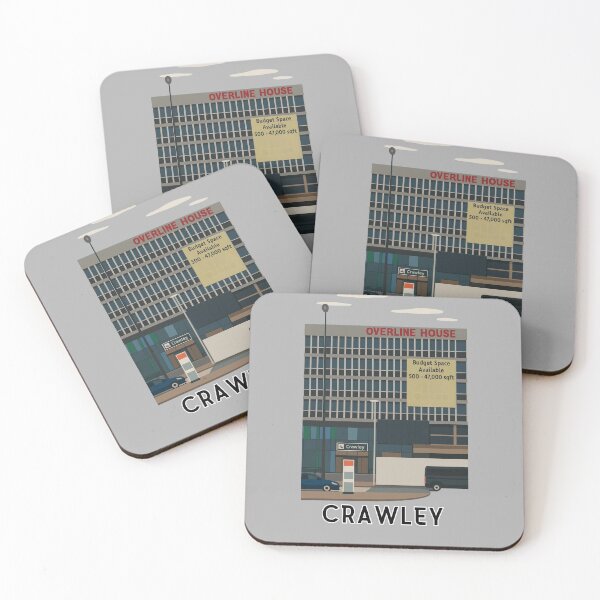 Item preview, Crawley - a town on the Surrey/West Sussex border.   designed and sold by WheresTheTShirt.