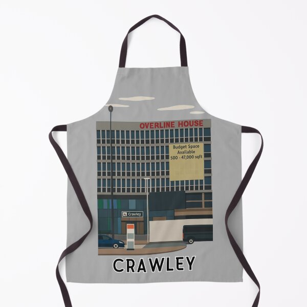 Item preview, Crawley - a town on the Surrey/West Sussex border. designed and sold by WheresTheTShirt.