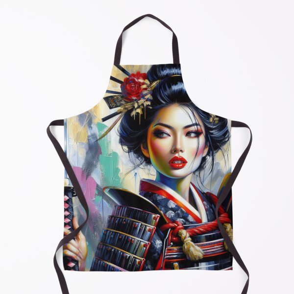 Item preview, Geisha Warrior - Japanese Samurai Geisha designed and sold by Mara Moon.
