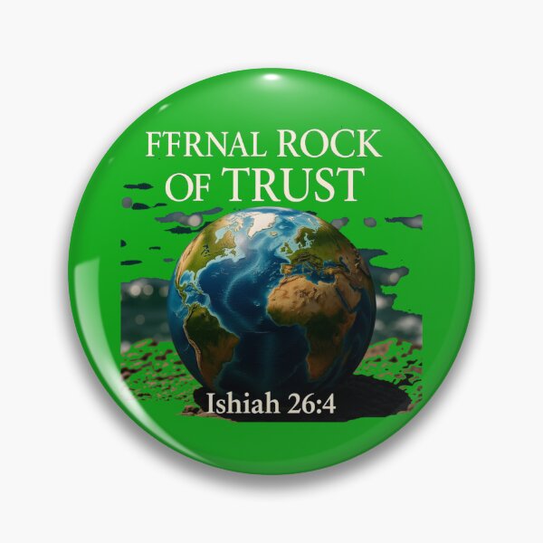 Item preview, Eternal Rock of Trust – Isaiah 26:4  , designed and sold by PaintMeWorld.
