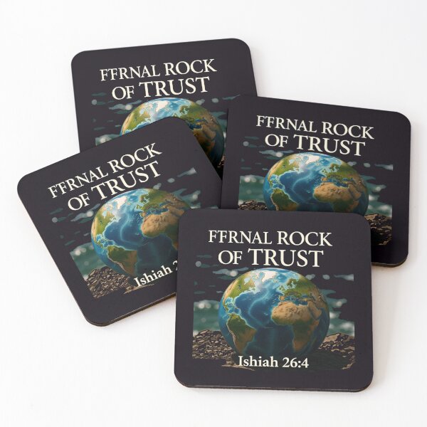 Item preview, Eternal Rock of Trust – Isaiah 26:4  , designed and sold by PaintMeWorld.