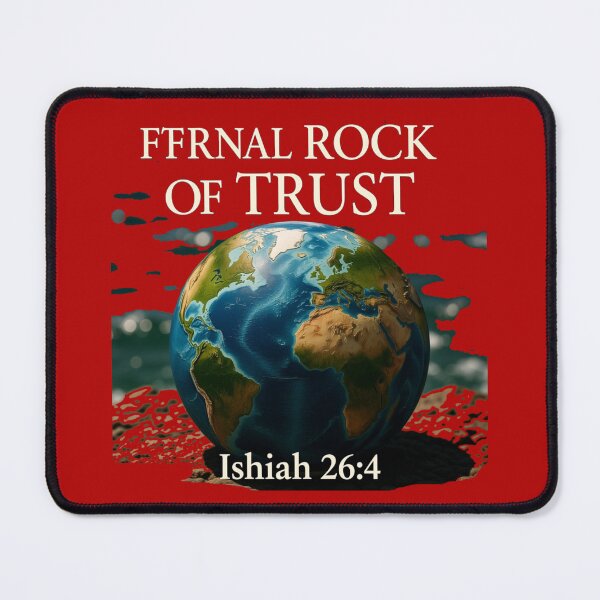 Item preview, Eternal Rock of Trust – Isaiah 26:4  , designed and sold by PaintMeWorld.