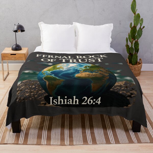 Item preview, Eternal Rock of Trust – Isaiah 26:4  , designed and sold by PaintMeWorld.