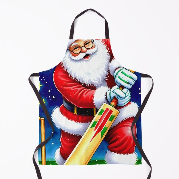 Item preview, Santa playing cricket. designed and sold by Nomad-Maynard.