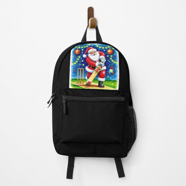 Item preview, Santa playing cricket.   designed and sold by Nomad-Maynard.