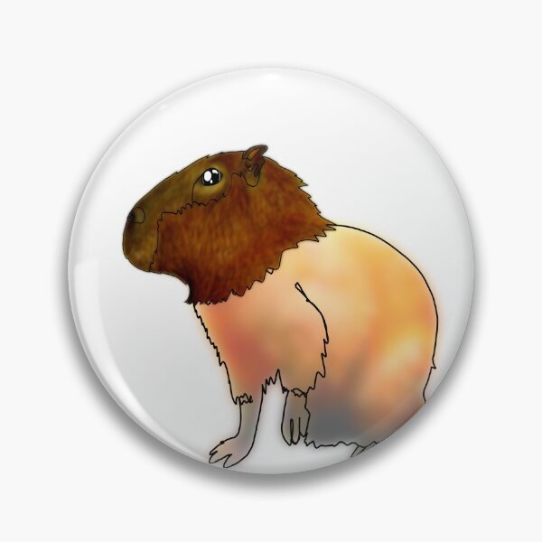 Item preview, Capybara Wearing a capybara Hat – animalzinhats designed and sold by Ashley’sAnimalz.