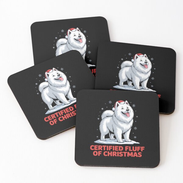 Item preview, Certified Fluff of Christmas Samoyed Dog Funny Christmas Gift designed and sold by Slaw-Creation.