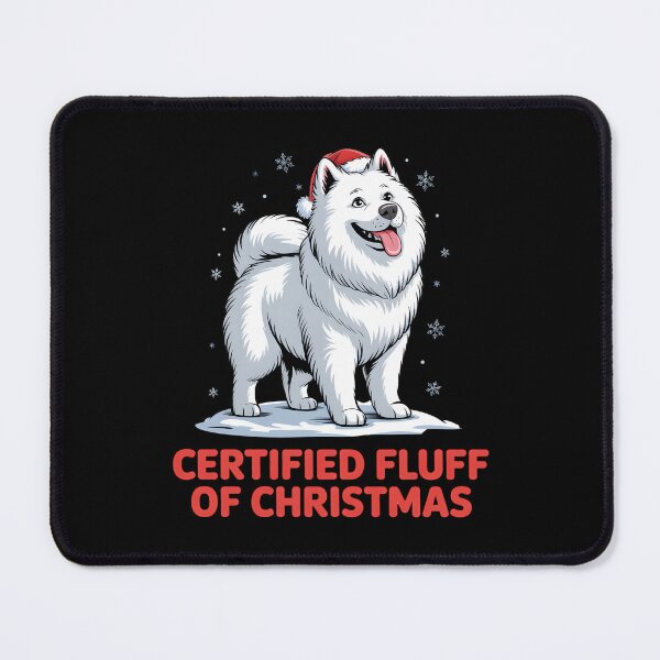 Item preview, Certified Fluff of Christmas Samoyed Dog Funny Christmas Gift designed and sold by Slaw-Creation.