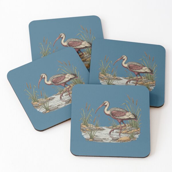 Item preview, Ibisbill Wading Bird in Rocky River Stream designed and sold by BirdsnStuff.