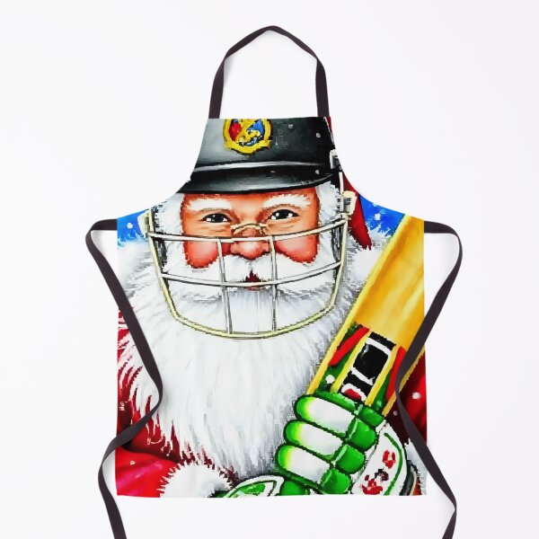 Item preview, Santa playing cricket. designed and sold by Nomad-Maynard.