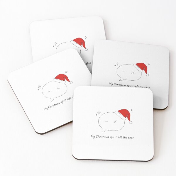 Item preview, My christmas spirit left the chat designed and sold by Nitta Studio.