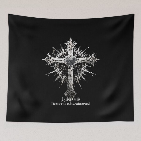 Item preview, He Heals The Brokenhearted designed and sold by ej-sulu.