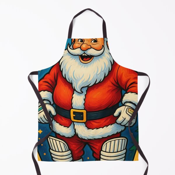 Item preview, Santa playing cricket. designed and sold by Nomad-Maynard.