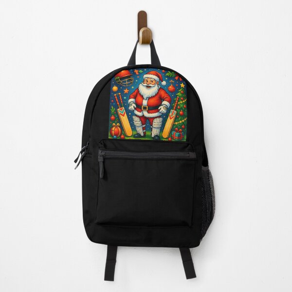 Item preview, Santa playing cricket.   designed and sold by Nomad-Maynard.