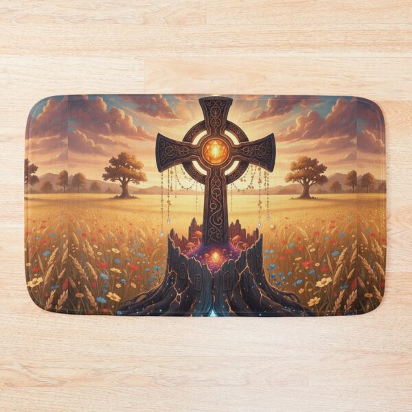 Aperçu de l'œuvre Croix celtique créée et vendue par HuntsmithMerch.