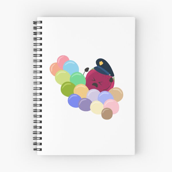 Item preview, The fruit police and balloons from "If Peanuts aren't nuts, what are they? fruity field guide volume 2" designed and sold by Acorn-Studio.