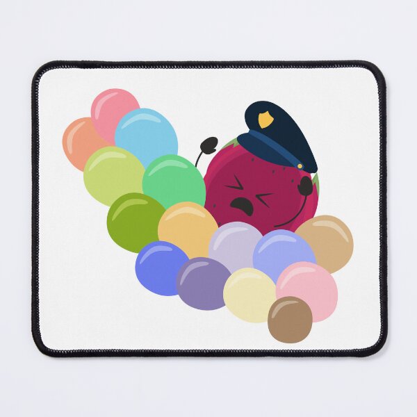 Item preview, The fruit police and balloons from "If Peanuts aren't nuts, what are they? fruity field guide volume 2" designed and sold by Acorn-Studio.