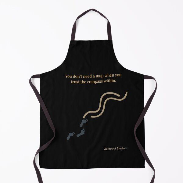 Item preview, Trust the Compass Within – Inspirational Quote designed and sold by QuietRootStudio.