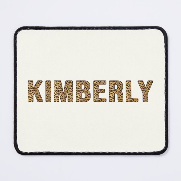 Item preview, Kimberly Name Leopard Print designed and sold by Jeallan Designs.