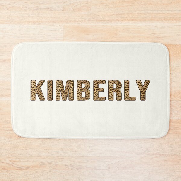 Item preview, Kimberly Name Leopard Print designed and sold by Jeallan Designs.