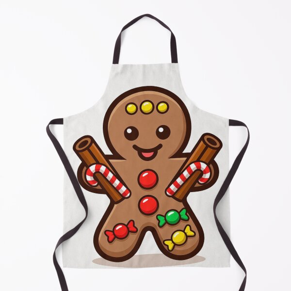 Item preview, Cinnamon Stick Striker – Cute Christmas Gingerbread Character designed and sold by Vertura Group.