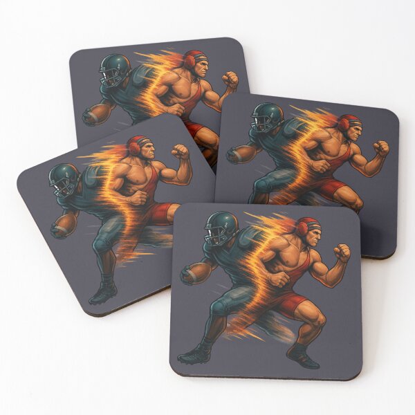 Item preview, Cute Football Bear and Wrestling Tiger Mascots designed and sold by I AM BRO.