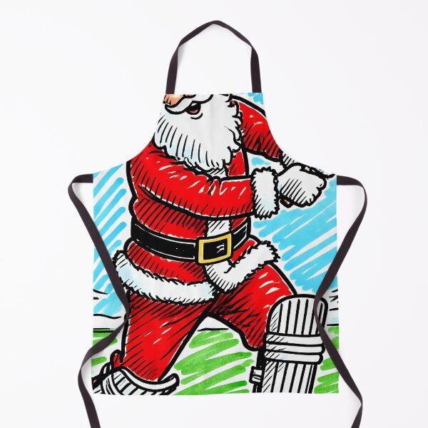 Item preview, Santa playing cricket. designed and sold by Nomad-Maynard.