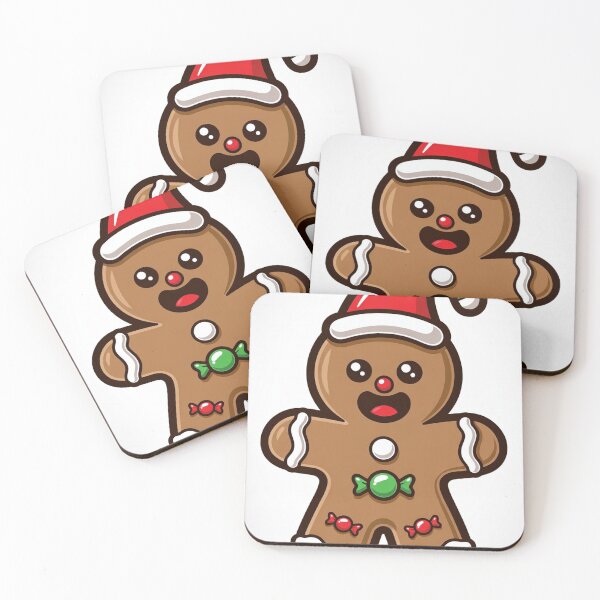 Item preview, Candy Cap Sprinter – Cute Christmas Gingerbread Character designed and sold by Vertura Group.