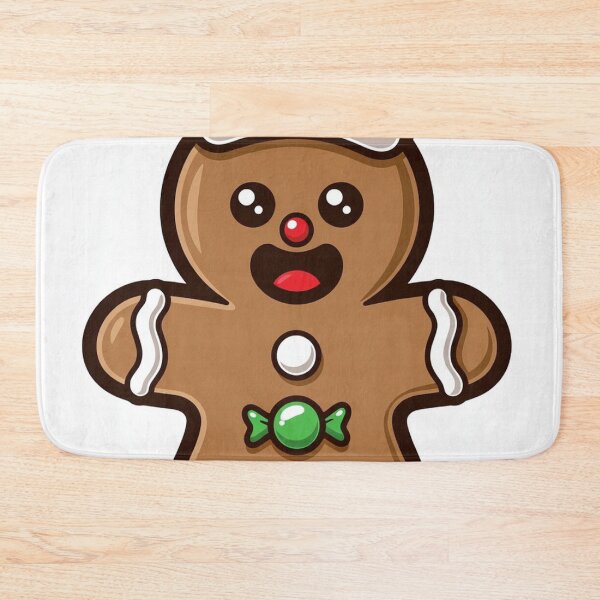 Item preview, Candy Cap Sprinter – Cute Christmas Gingerbread Character designed and sold by Vertura Group.