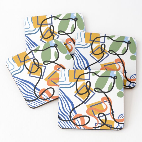 Item preview, Abstract Whirl of Colors and Shapes  designed and sold by MagicMicki.