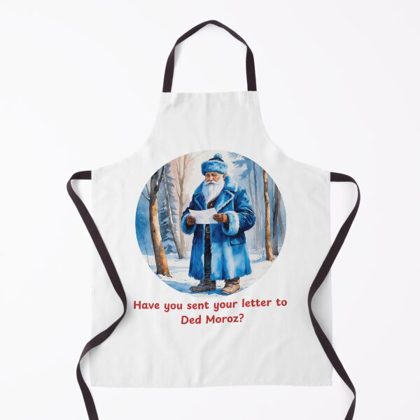 Item preview, Have You Sent Your Letter to Ded Moroz? – Russian Christmas Winter Holiday Art designed and sold by PAPIRO SIGLO XXI.