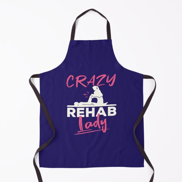 Item preview, Crazy Rehab Lady Physical Therapist Physiotherapist designed and sold by jaygo.