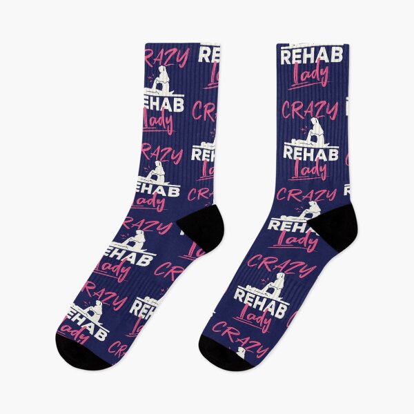 Item preview, Crazy Rehab Lady Physical Therapist Physiotherapist designed and sold by jaygo.