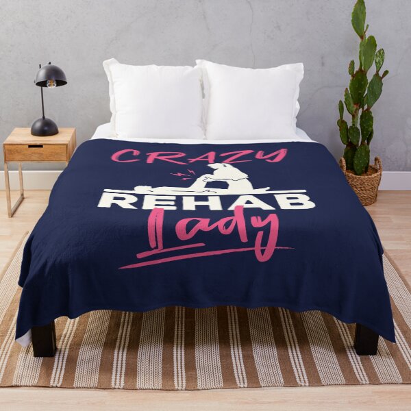 Item preview, Crazy Rehab Lady Physical Therapist Physiotherapist designed and sold by jaygo.
