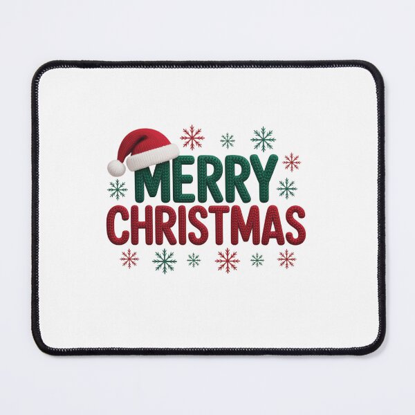 Item preview, Merry Christmas Knitted Santa Hat | Chunky Knit Sweater Design designed and sold by Polarisofficial.