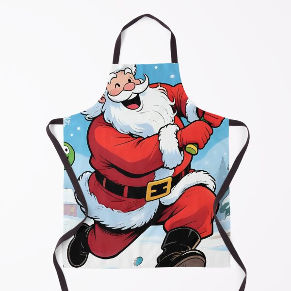 Item preview, Santa playing cricket. designed and sold by Nomad-Maynard.