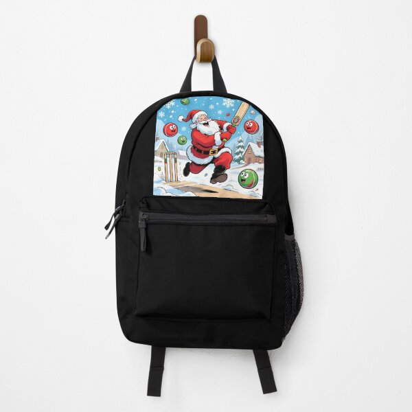 Item preview, Santa playing cricket.   designed and sold by Nomad-Maynard.