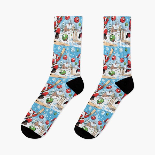 Item preview, Santa playing cricket.   designed and sold by Nomad-Maynard.