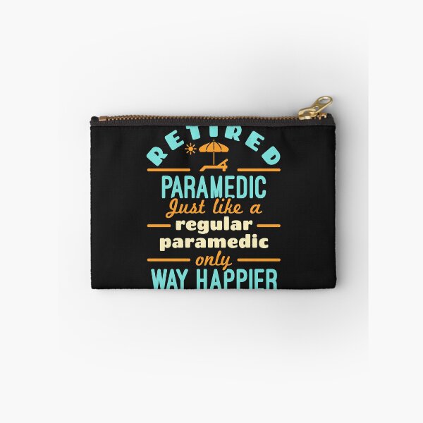 Item preview, Retired Paramedic Funny EMT Retirement Happier designed and sold by jaygo.