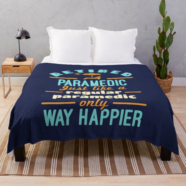 Item preview, Retired Paramedic Funny EMT Retirement Happier designed and sold by jaygo.
