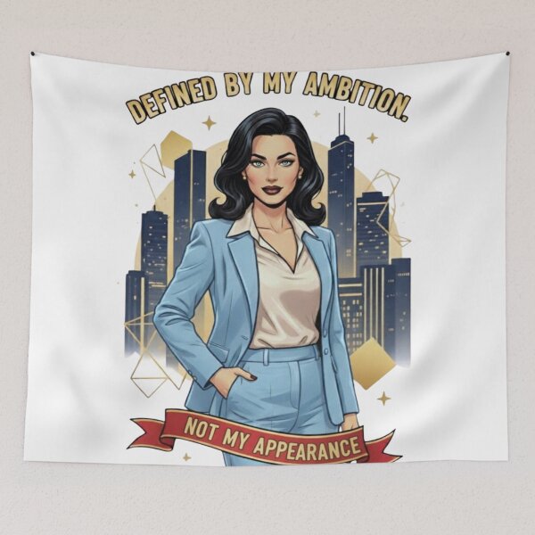 Item preview, Defined By Ambition T-Shirt | Empowering Business Woman Motivation designed and sold by BoldBloomArt.