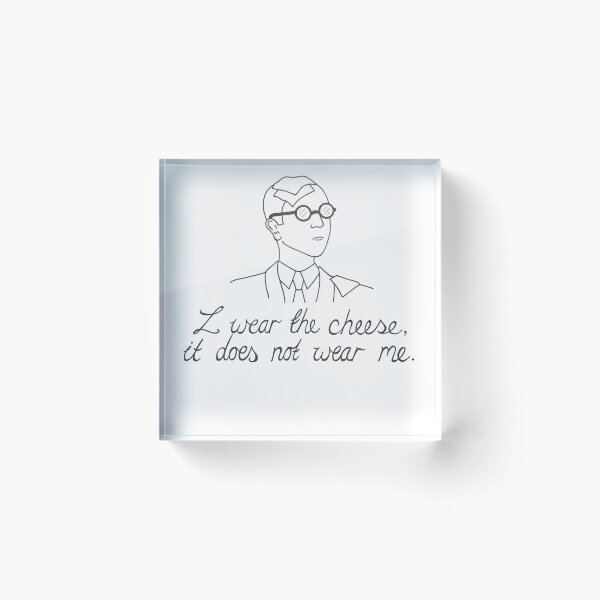 Item preview, I wear the cheese, it does not wear me. designed and sold by Iwearthecheeseitdoesnotwearme.