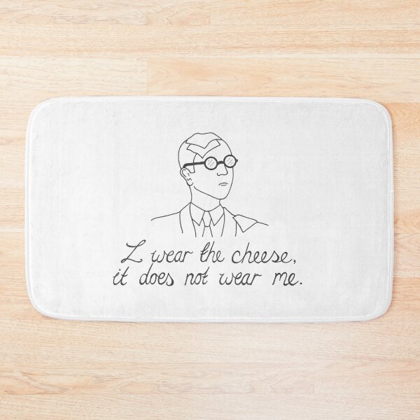 Item preview, I wear the cheese, it does not wear me. designed and sold by Iwearthecheeseitdoesnotwearme.