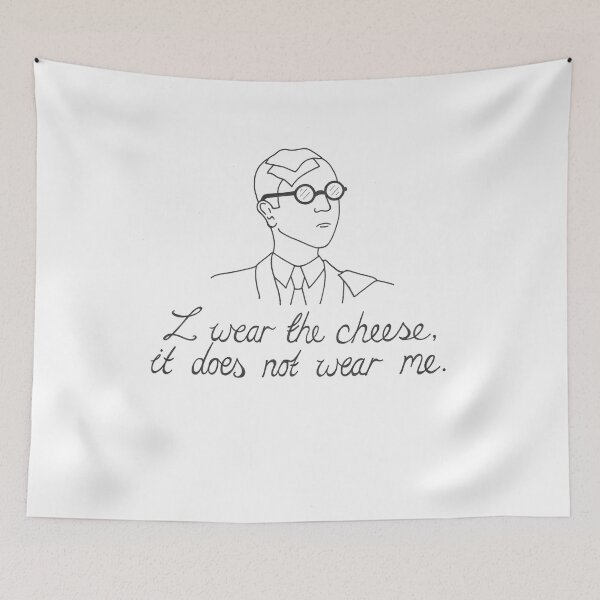 Item preview, I wear the cheese, it does not wear me. designed and sold by Iwearthecheeseitdoesnotwearme.