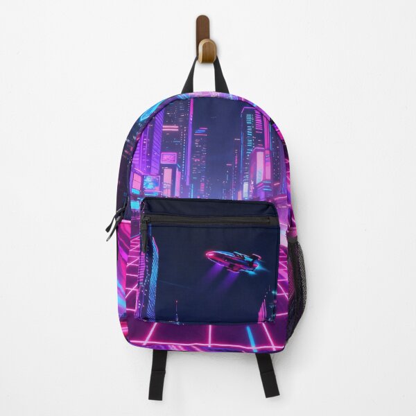 Item preview, Neon Dreamscape: Synthwave Cityscape designed and sold by AndrewYoko.